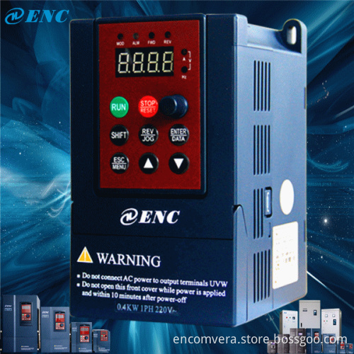 0.4kw Eds800 Variable Frequency Drive Single Phase 220V, 50Hz to 60Hz